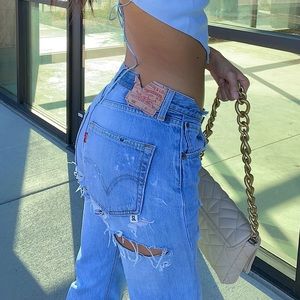 Samaria Leah distressed jeans “Anita”